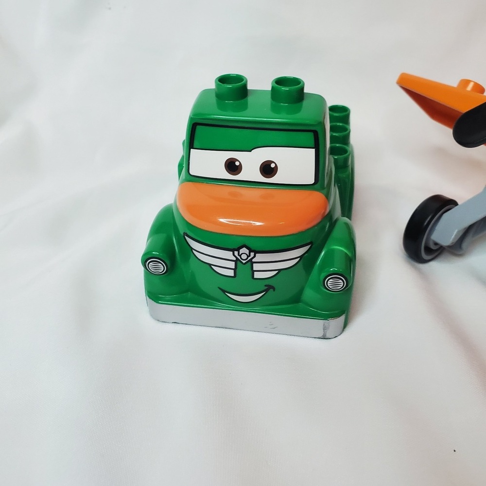 Lego Duplo Figure Disney Planes Blocks Toy DUSTY CROPHOPPER And Chug Truck - Picture 2 of 8